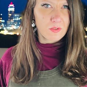 HSZ Studio Long Sleeveless Olive Color Dress Size S